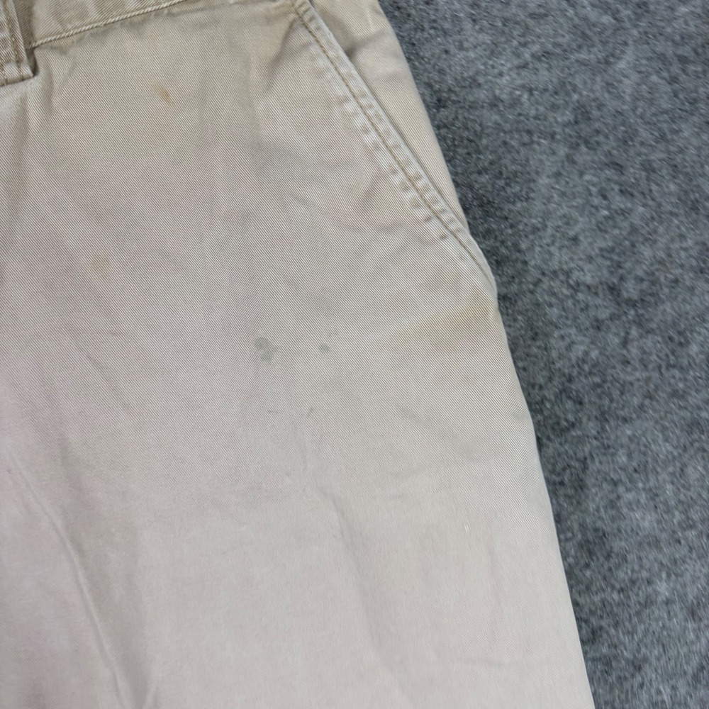 Vintage Polo Ralph Lauren Prospect Shorts Mens 34 Tan Golf Old Money Chino Twill - Picture 9 of 16